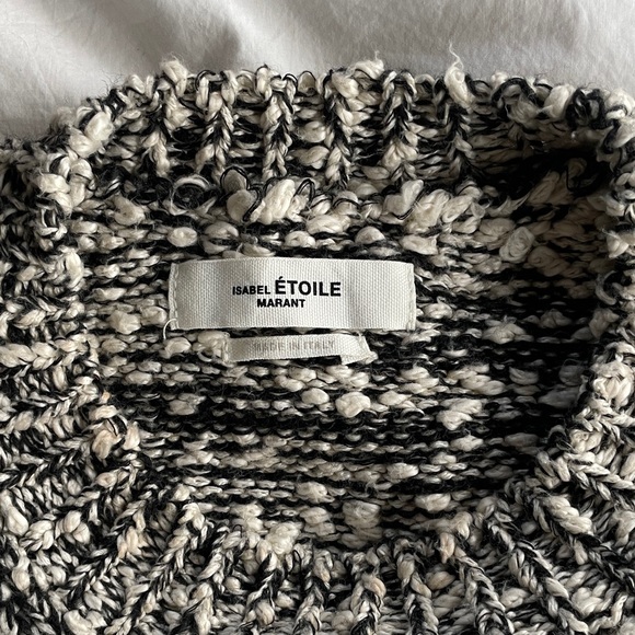 ISABEL MARANT Striped Crew Neck Sweater S - Picture 4 of 6